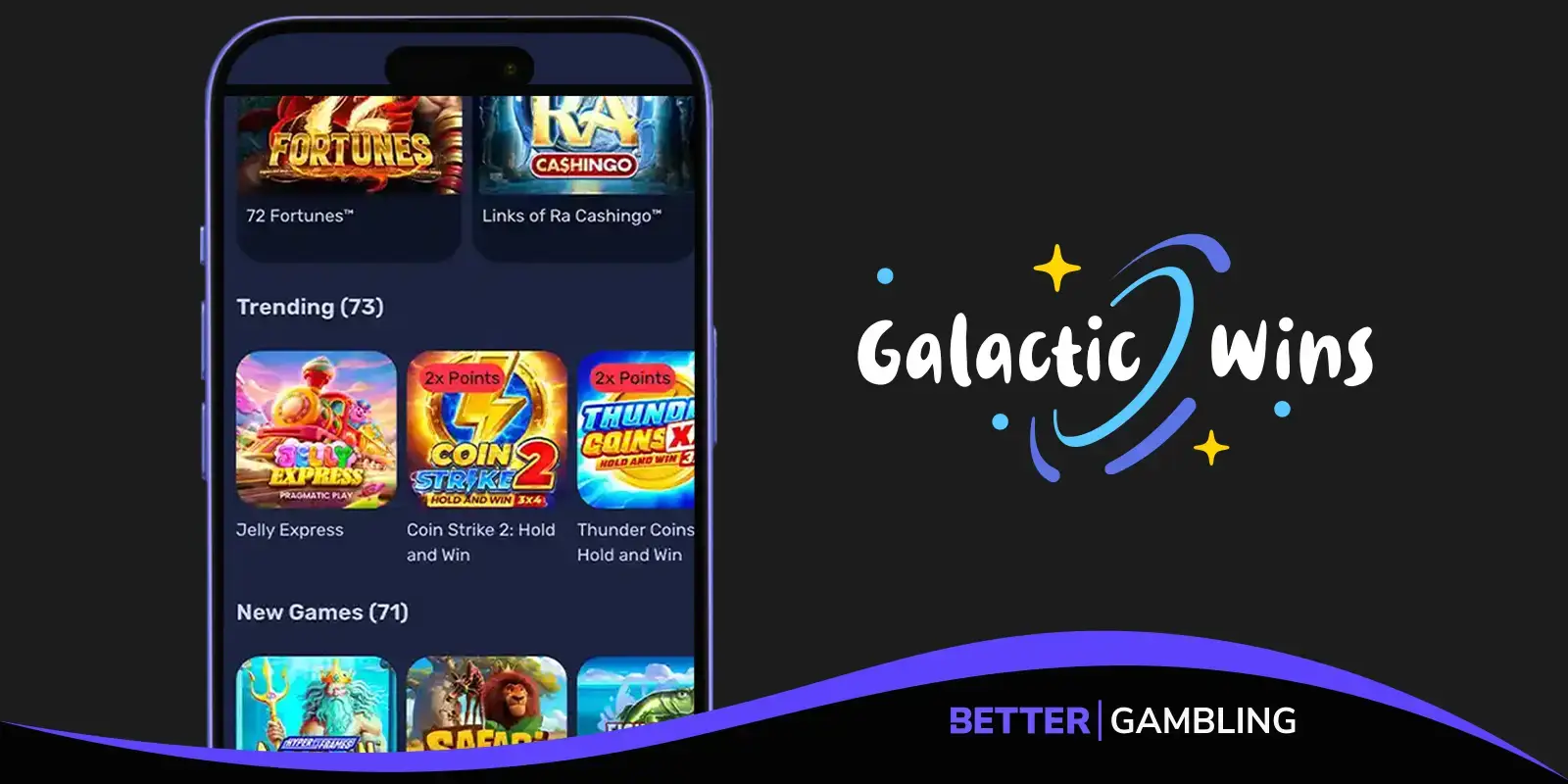 Galacticwins Casino featured image